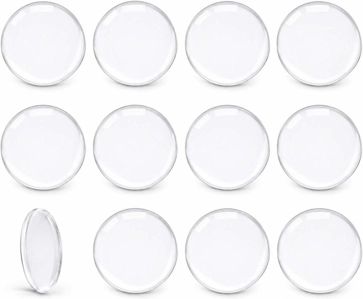 Deurbuffer - Deurstopper Muur - Bescherming Deur - Zelfklevend Siliconen - 40x40x8 mm - Transparant