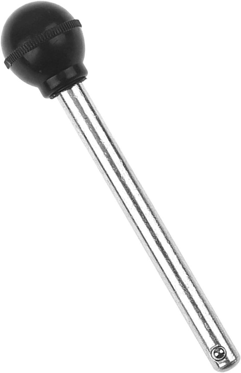 Fitness Apparaat Pen - Reserveonderdeel Gym - Gewicht Instellen - Veilig ABS Metaal - 16 cm - Zwart