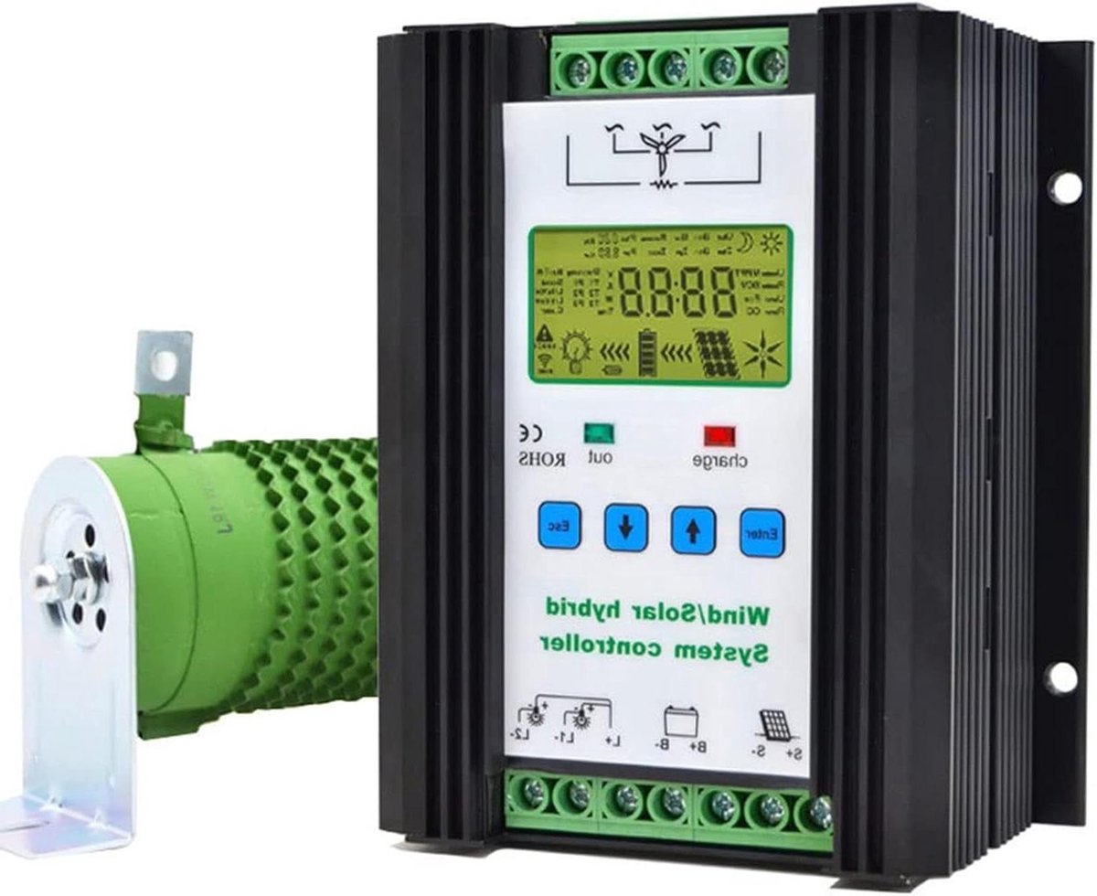 Hybride Energie Systeem - Zonne Wind - Off-Grid Energie - Automatische Identificatie - 24V 48V - Grijs