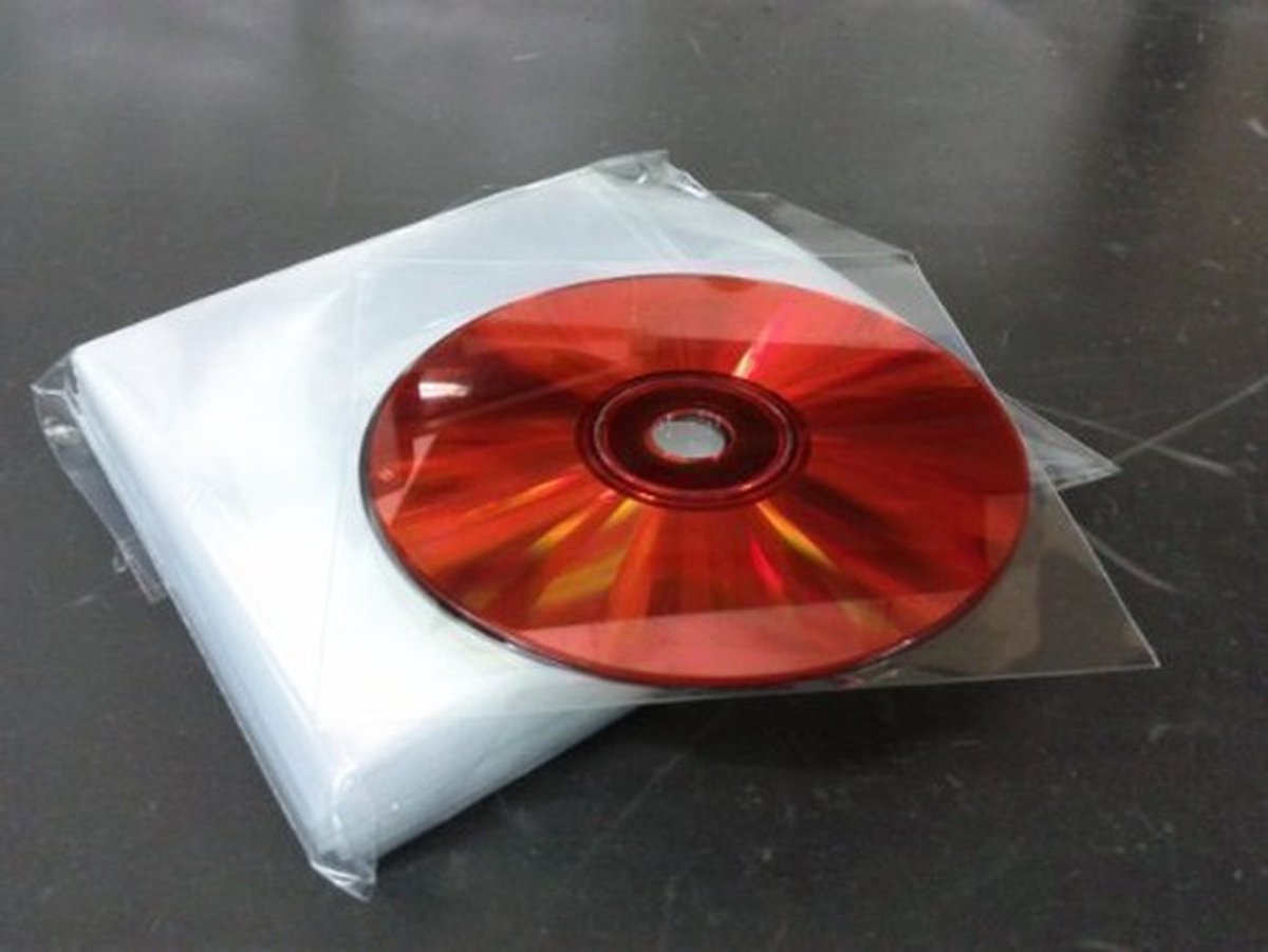 NTH products- CD Mouwen Premium Kwaliteit - CD Hoesjes Plastic - CD Hoesjes Transparant - CD Opbergmap - CD Doosjes - 50 Stuks