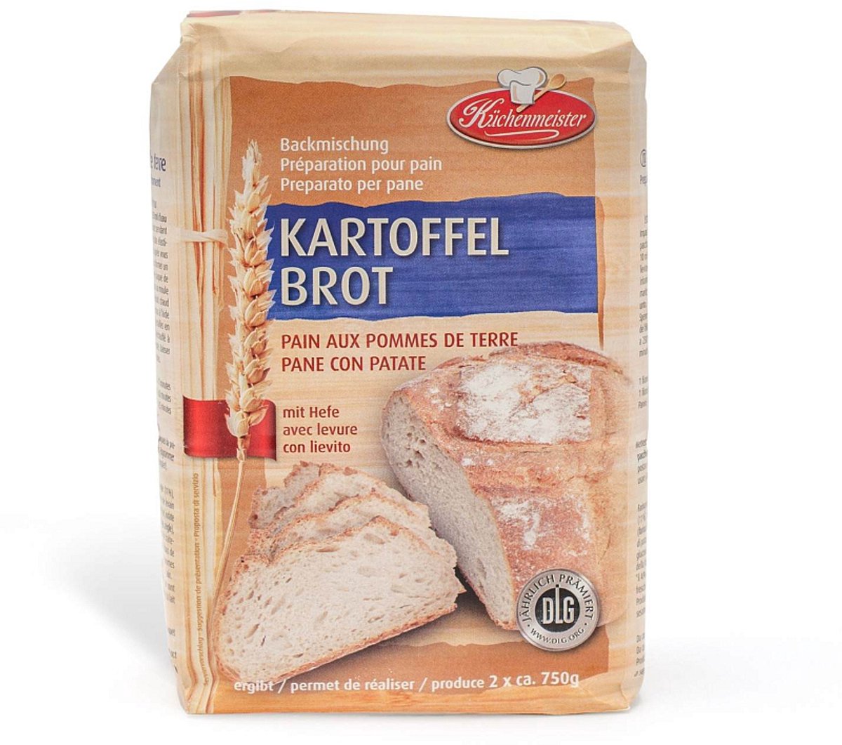Küchenmeister broodmix - aardappelbrood 500g
