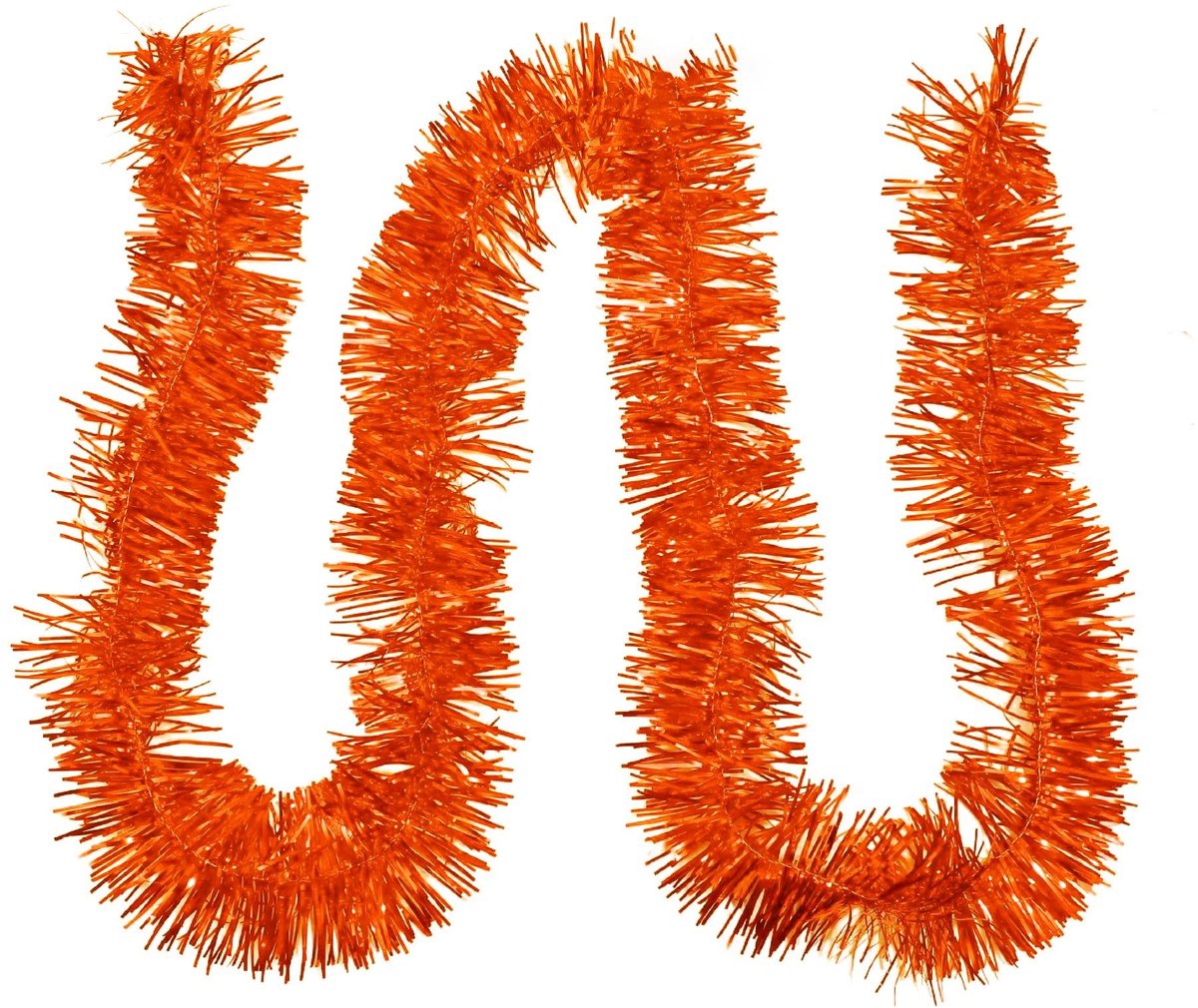 NTH products- Kerstslinger 20 m - Lametta-slinger - Feestversiering - Decoratie voor kerst - Kamerdecoratie - 10 stuks, diameter 9 cm