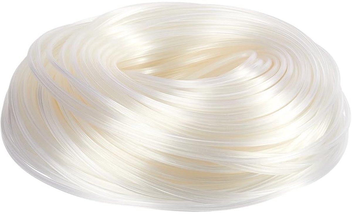 MTTproducts- Raamhor Rol - 76 m Doorshijnend - Vervangende Raamhor - 3 mm Diameter - Beveiliging Ramen/Deuren - Ideaal voor Diverse Omgevingen - Raamhorren