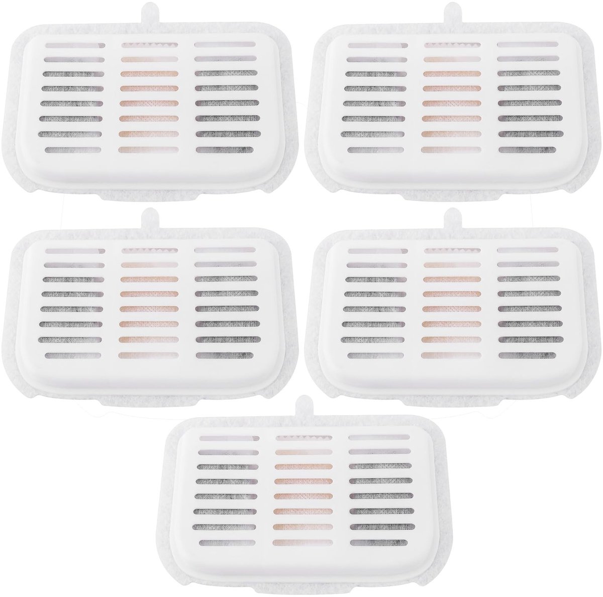 MTTproducts - Set van 5 Draadloze Water Fontein Filters voor Huisdieren