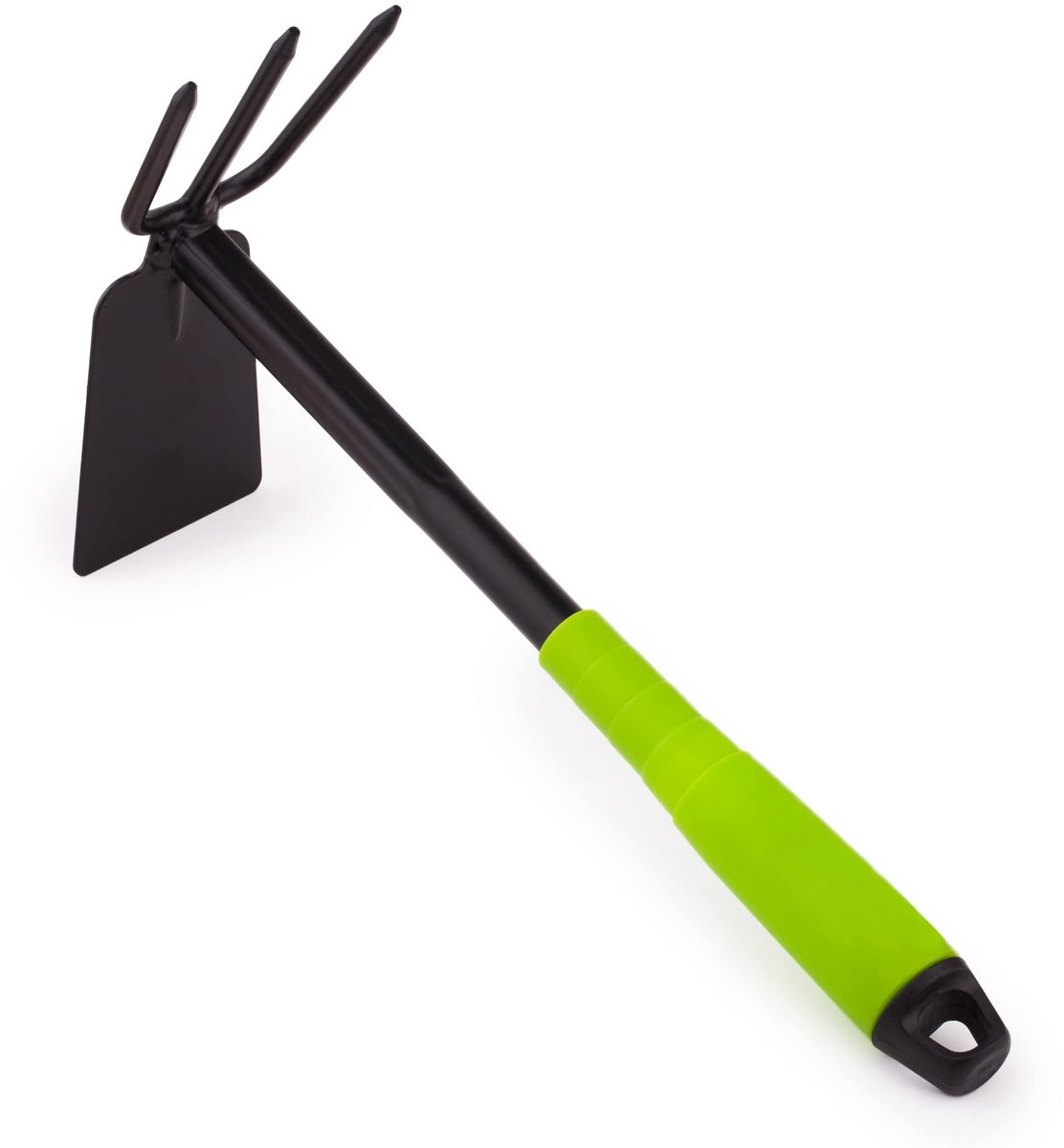 MTTproducts- Tuinhaak Dubbele Stalen Haak - Multifunctionele Tuinhaak - Werkbreedte 6,5 cm - Graven/Losmaken - Precisie Tuingereedschap - Ideaal voor Bloemenaarde