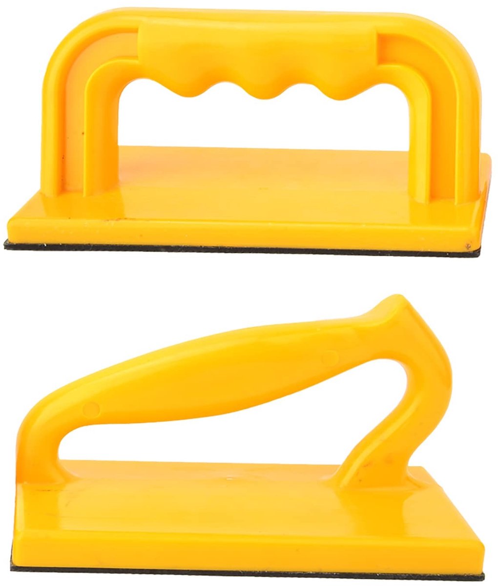 MTTproducts- Veiligheidsduwblok 2-Delige Set - Robuuste Kunststof - Ergonomisch Handvat - Extra Controle - Veiligheidsbescherming - Voorkomt Terugslag - Duwstok