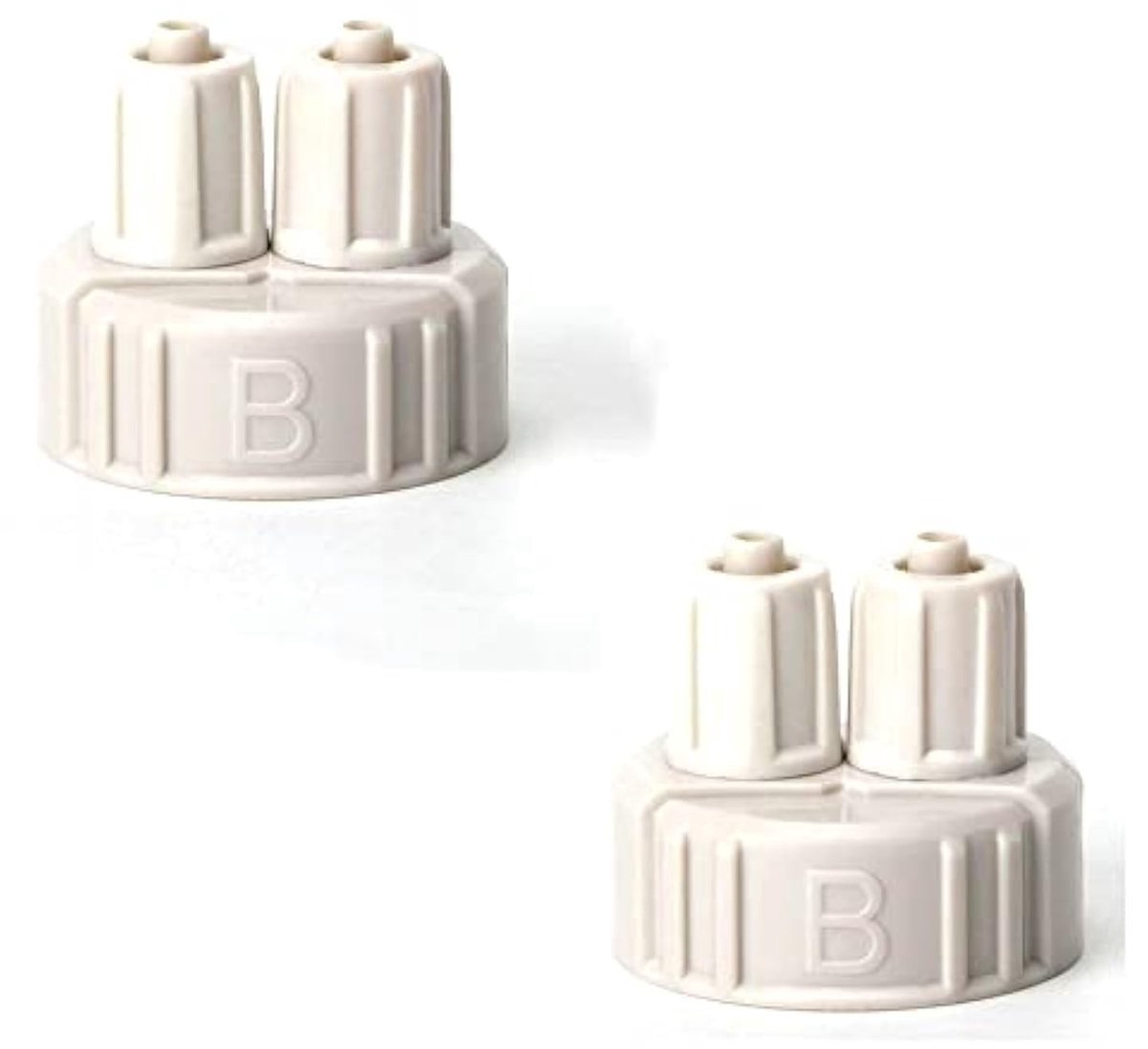 MTTproducts- CO2 Generator - 2Pcs Aquarium Reactor - Kooldioxide Diffuser - Flesdop - Luchtpijp 4MM/6MM - Eenvoudig te installeren