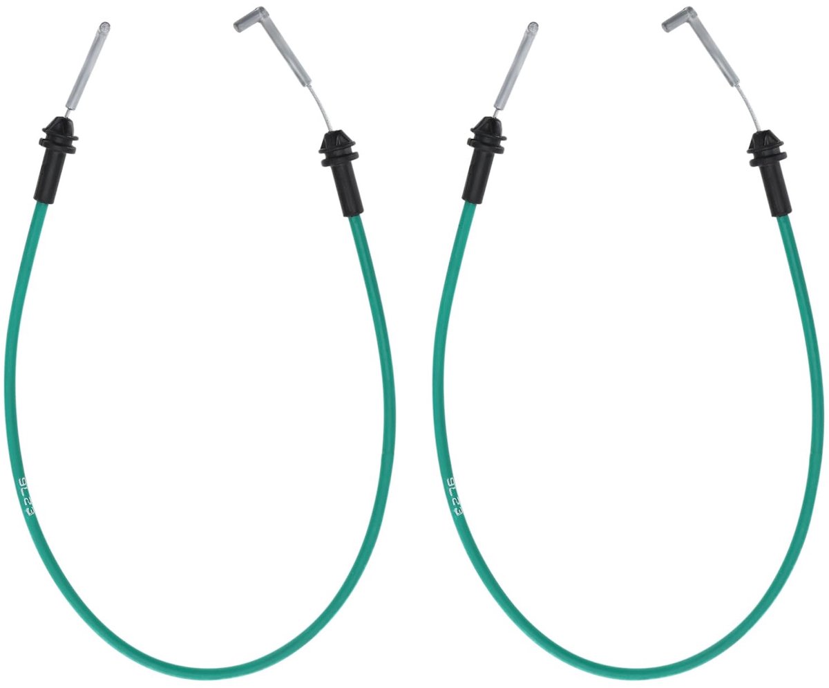 MTTproducts- Deurklink Kabel Links - 2 x Deurklink Kabel - Roestvrij Staal/ABS - Compatibel met Kia Spectra 2003-2009 - Vervanging OEM 813712F000 - Slijtvast en Roestbestendig