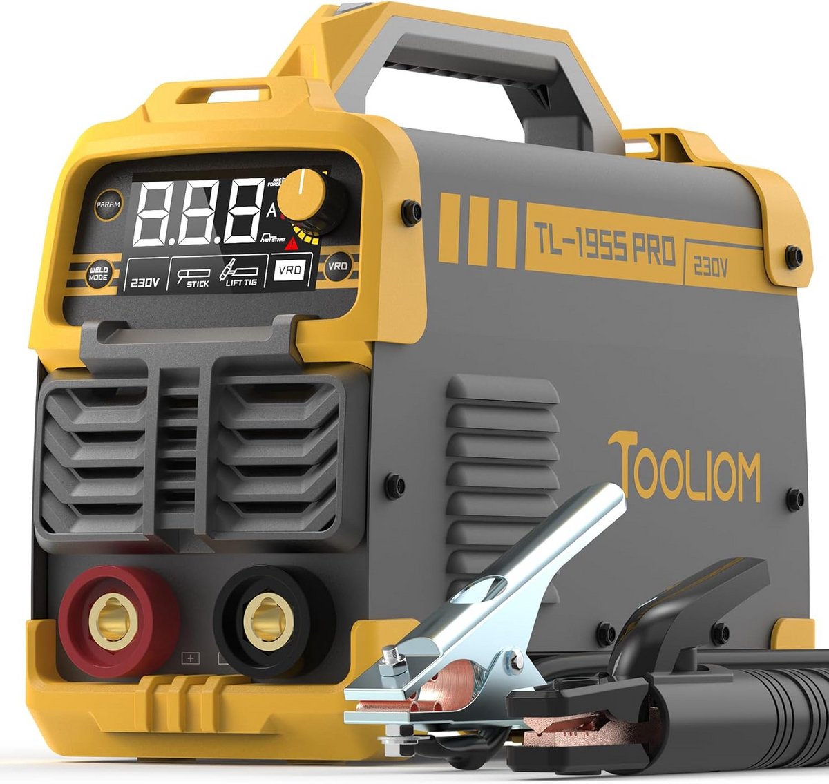 Inverter Lasmachine 195A TIG Lassen met LCD Scherm en Hot Start