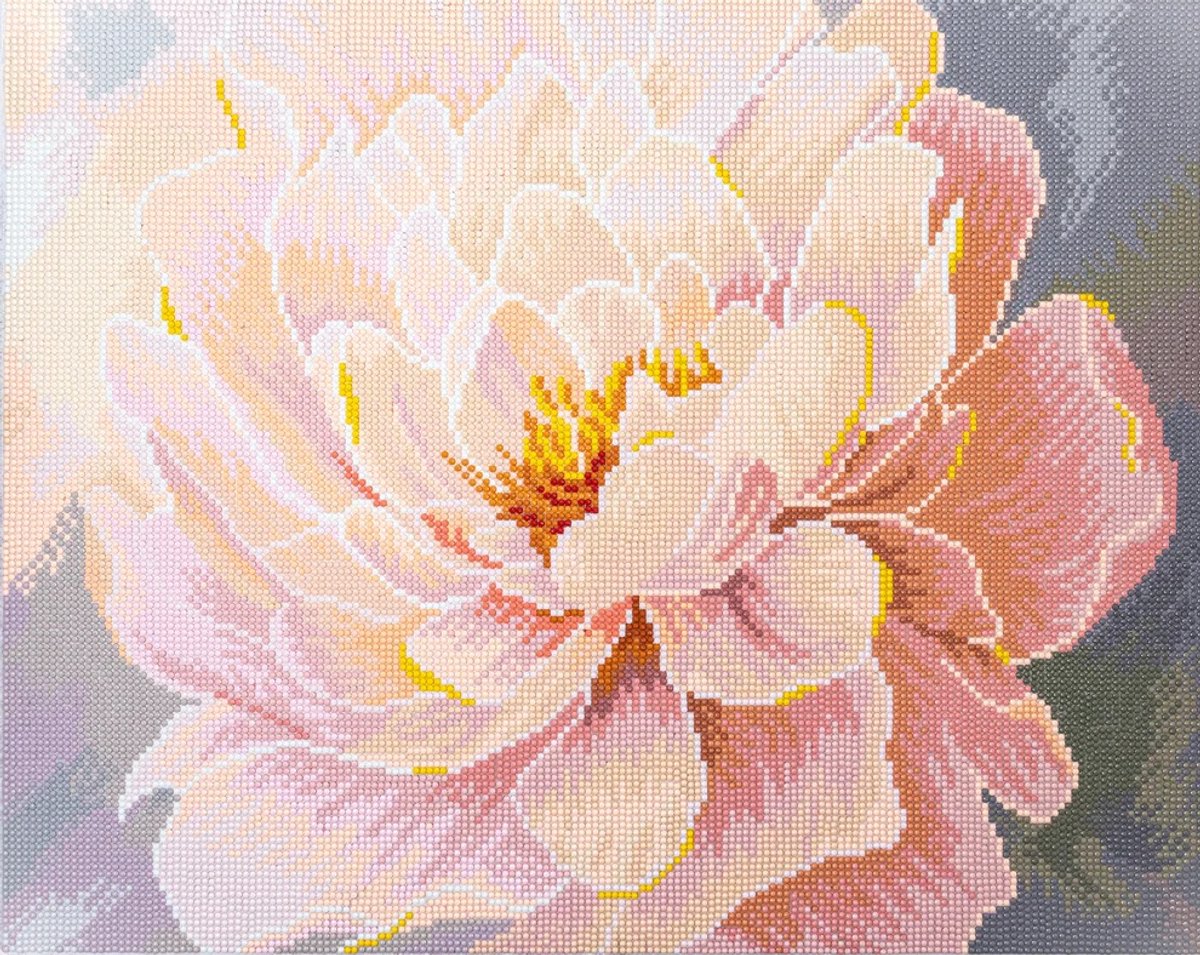 Diamond Painting op houten frame - Floral Grace - Bloemen Gratie - Letistitch (Limited Edition)