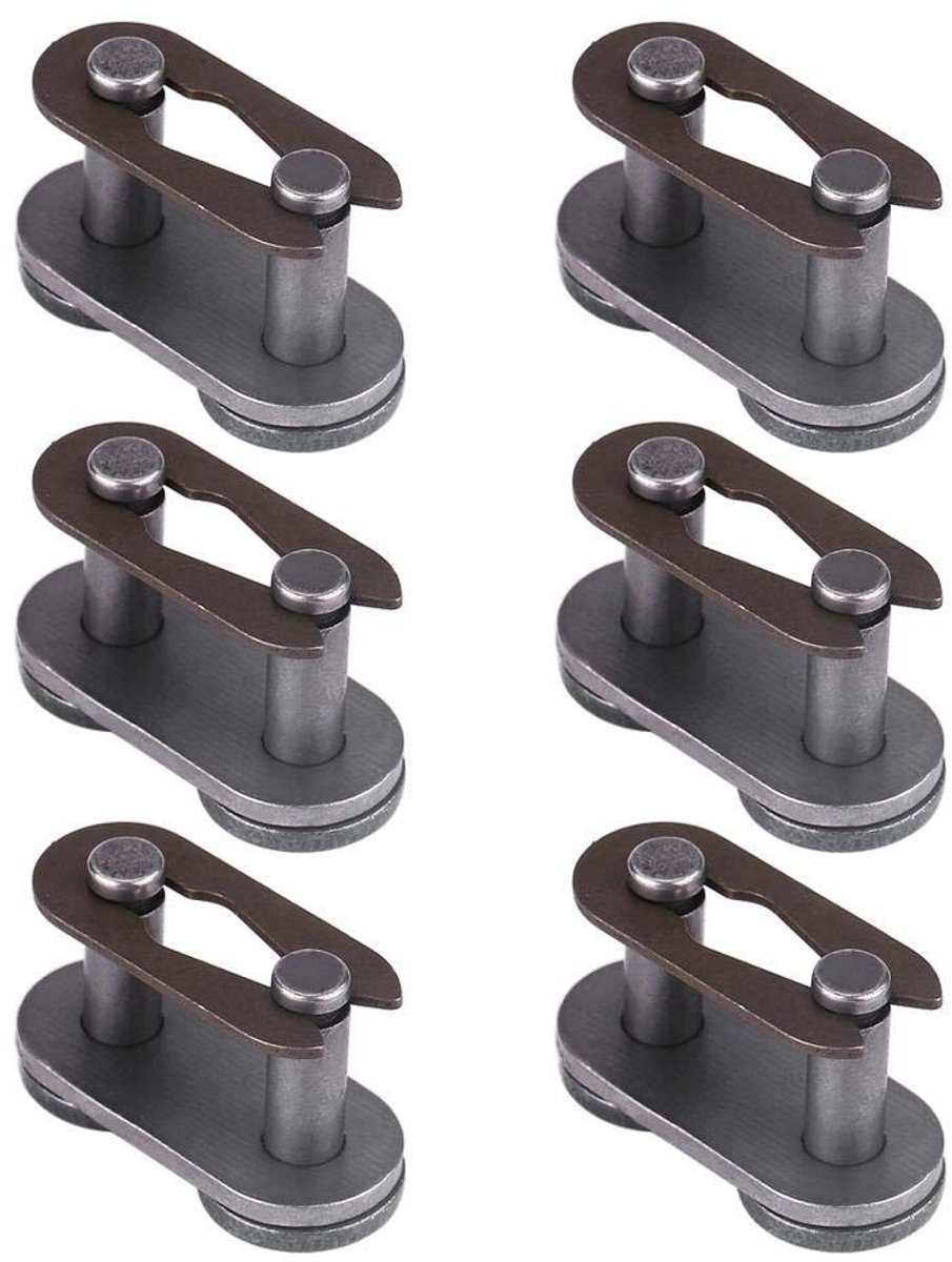 Cosensi- Kettingslot Hoogwaardig Koolstofstaal - 415 Kettingslot - Verbindingsschakel - Duurzaam - Lange Levensduur - Lengte 21 mm - Kettingverbinding