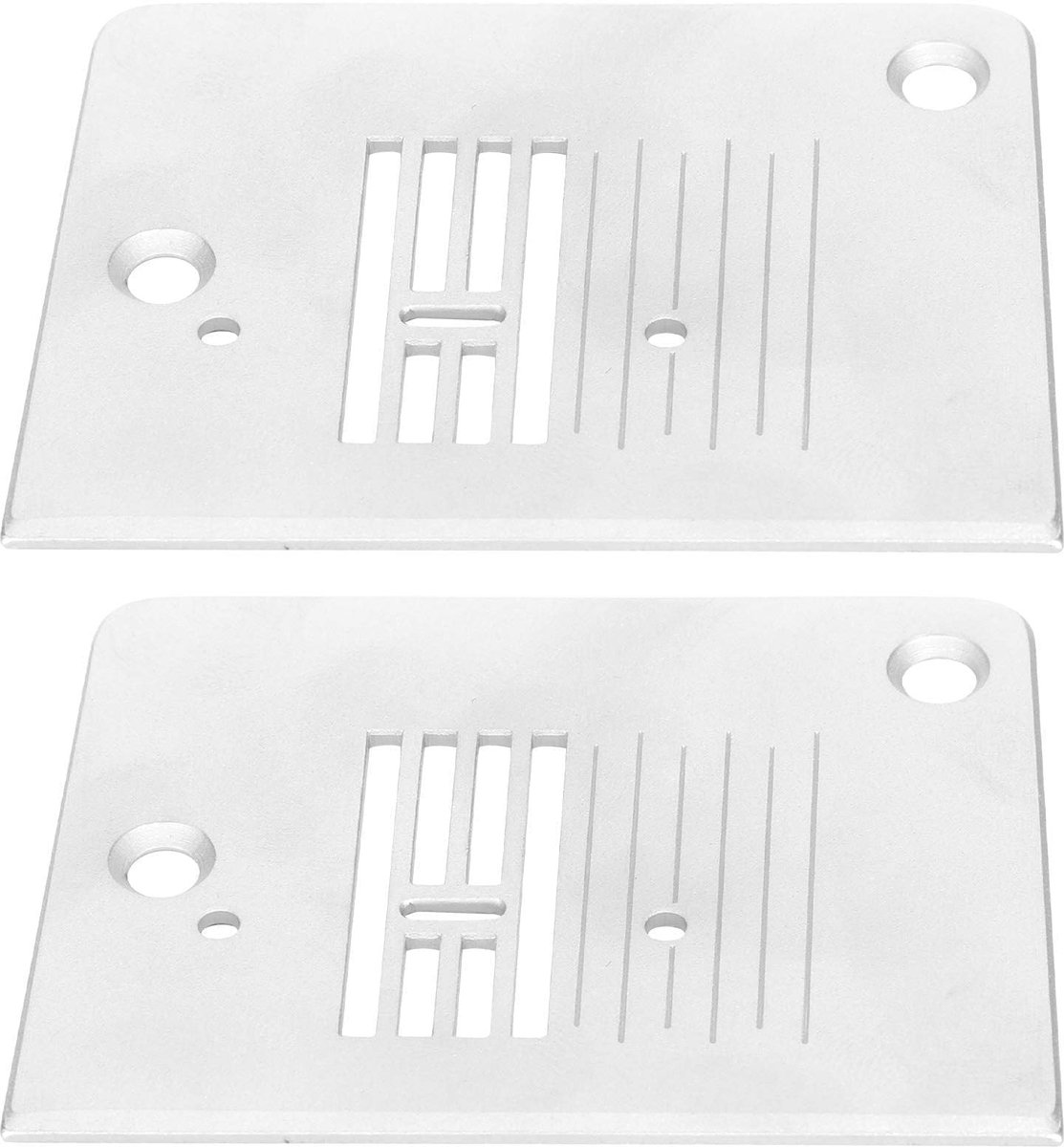 Cosensi- Naaldplaat 2 Stuks - Compatibel met SINGER 1408/2250 - Reserveonderdelen - Eenvoudig te installeren - Ijzer - Praktisch accessoire - Naaimachine Onderdelen