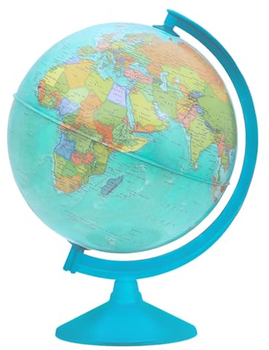 Draaibare wereldbol van 30 cm in het Frans - Educatief en decoratief