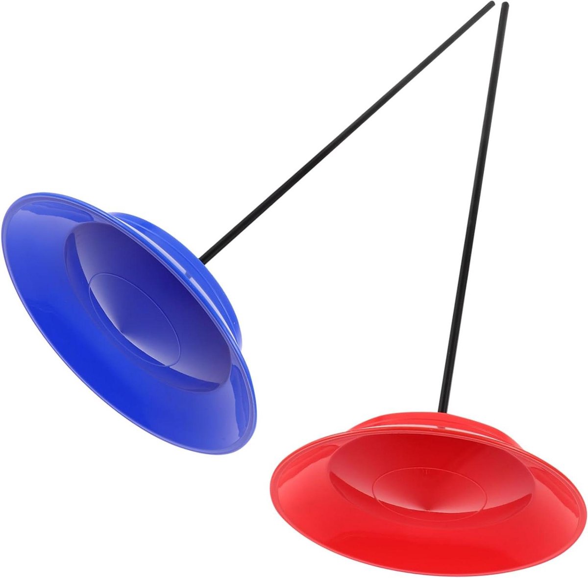 Jongleerplaten Set - Circus Speelgoed - Visueel Vermaak - Langdurig Spinnen - 23.50X23.50X4.00CM - Diverse kleuren