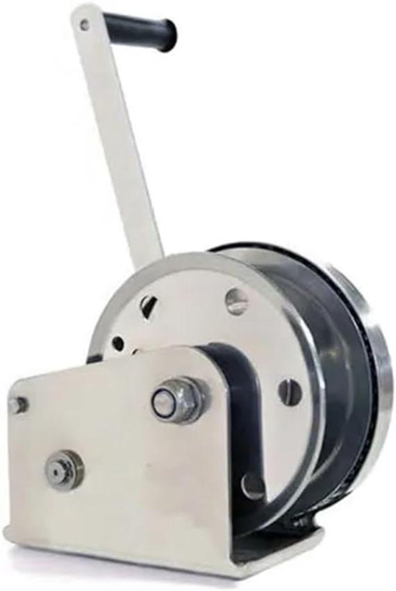 Hand Lier - Touwlier Takel - Zware Lasten Hefen - Automatisch Remsysteem - 1200lbs Capaciteit - Zilverkleurig