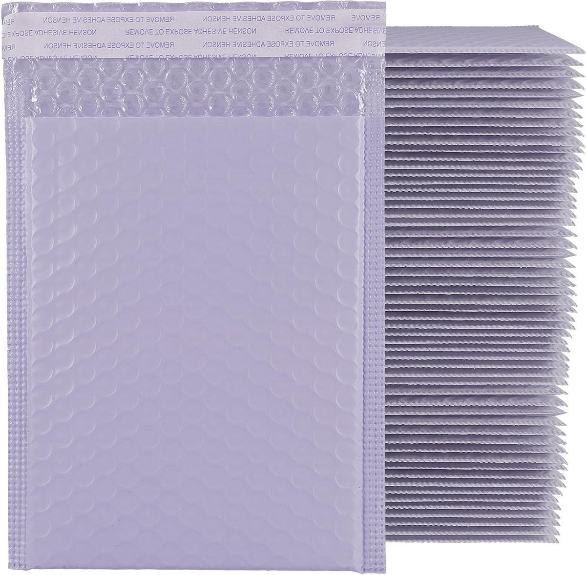 Paarse Poly Bubble Mailers 18x15cm - 60 Stuks Zelfklevende Waterdichte Pakketverpakkingen voor Verzending en Kleine Bedrijven