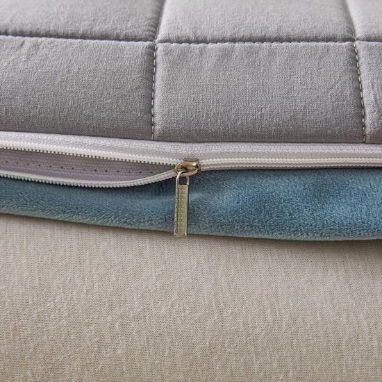 Dubbelzijdige Futonmatras - Vloermatras Slaapkussen - Comfortabel Loungen - Afneembaar Wasbaar - 90 x 190 cm - O (Onbekend) — afbeelding 4