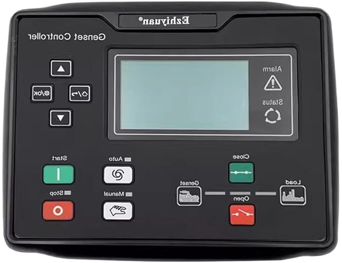 Generator Besturingsmodule - Start Stop Paneel - Stroom Aggregaat - Automatische Controle - 50 gram - Grijs