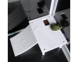 Turtle Dock met Geurloze Ramp voor Water Schildpadden - Veilig en Niet Giftig voor Aquaria