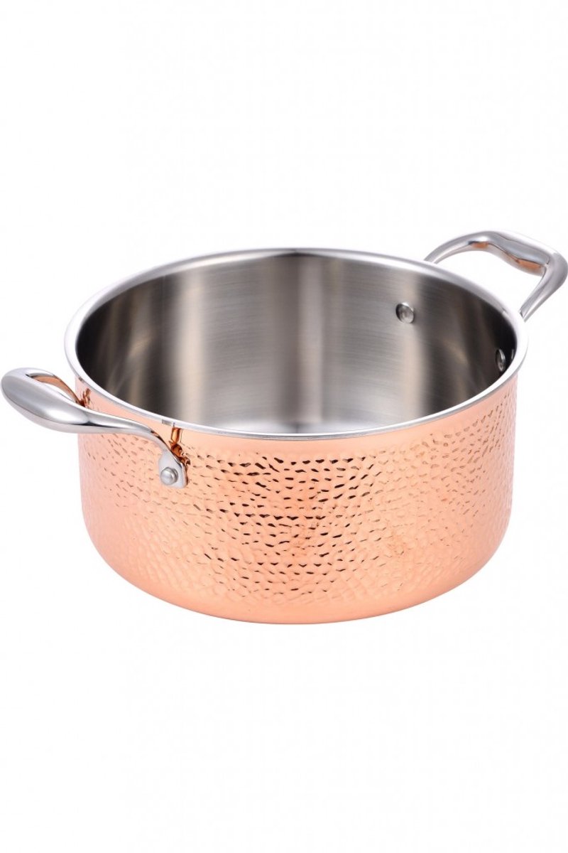 Stoofpan zonder deksel, Ø24×12cm 5,2L (niet geschikt voor inductie)