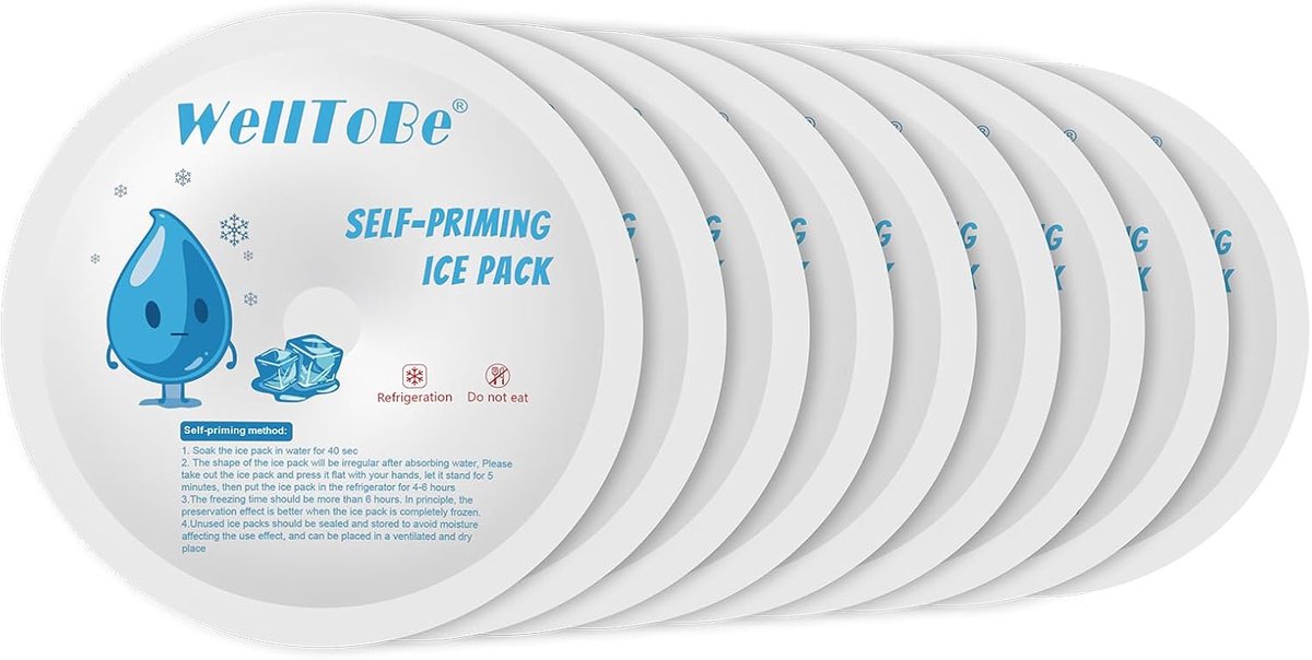 Herbruikbare Ice Packs voor Koelboxen en Pijnbestrijding