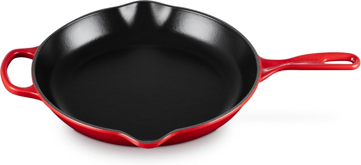 Koekenpan Gietijzer met Antiaanbaklaag - 29,8 cm - Voor Inductie en Oven