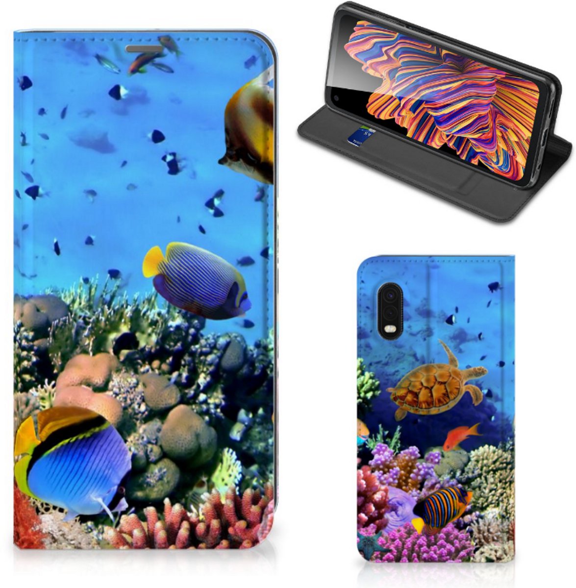 Samsung Xcover Pro Hoesje maken Vissen