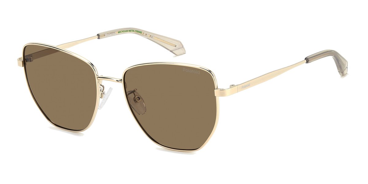 Polaroid PLD 4204/G/S/X Gold brown 56/18/140 WOMAN Zonnebrillen