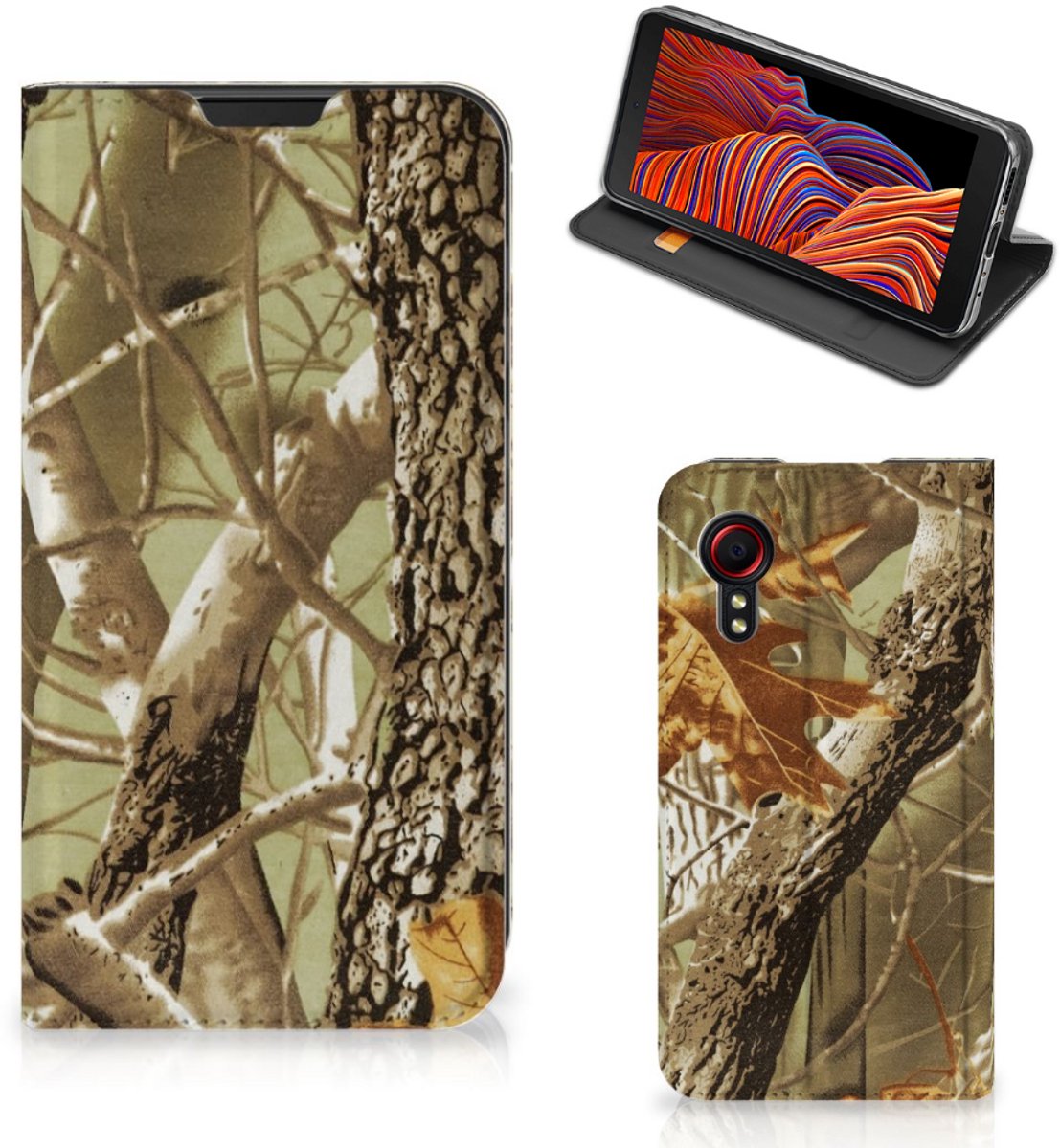 Samsung Galaxy Xcover 5 Smart Cover Wildernis