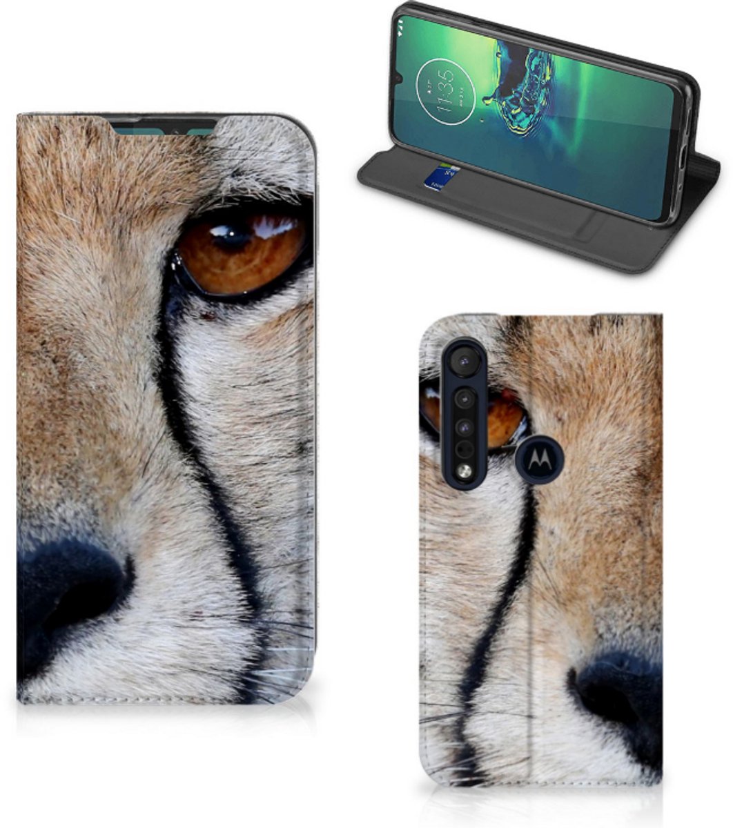 Motorola G8 Plus Hoesje maken Cheetah