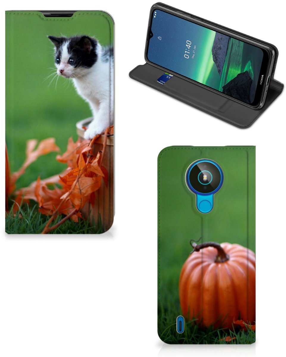 Nokia 1.4 Hoesje maken Kitten
