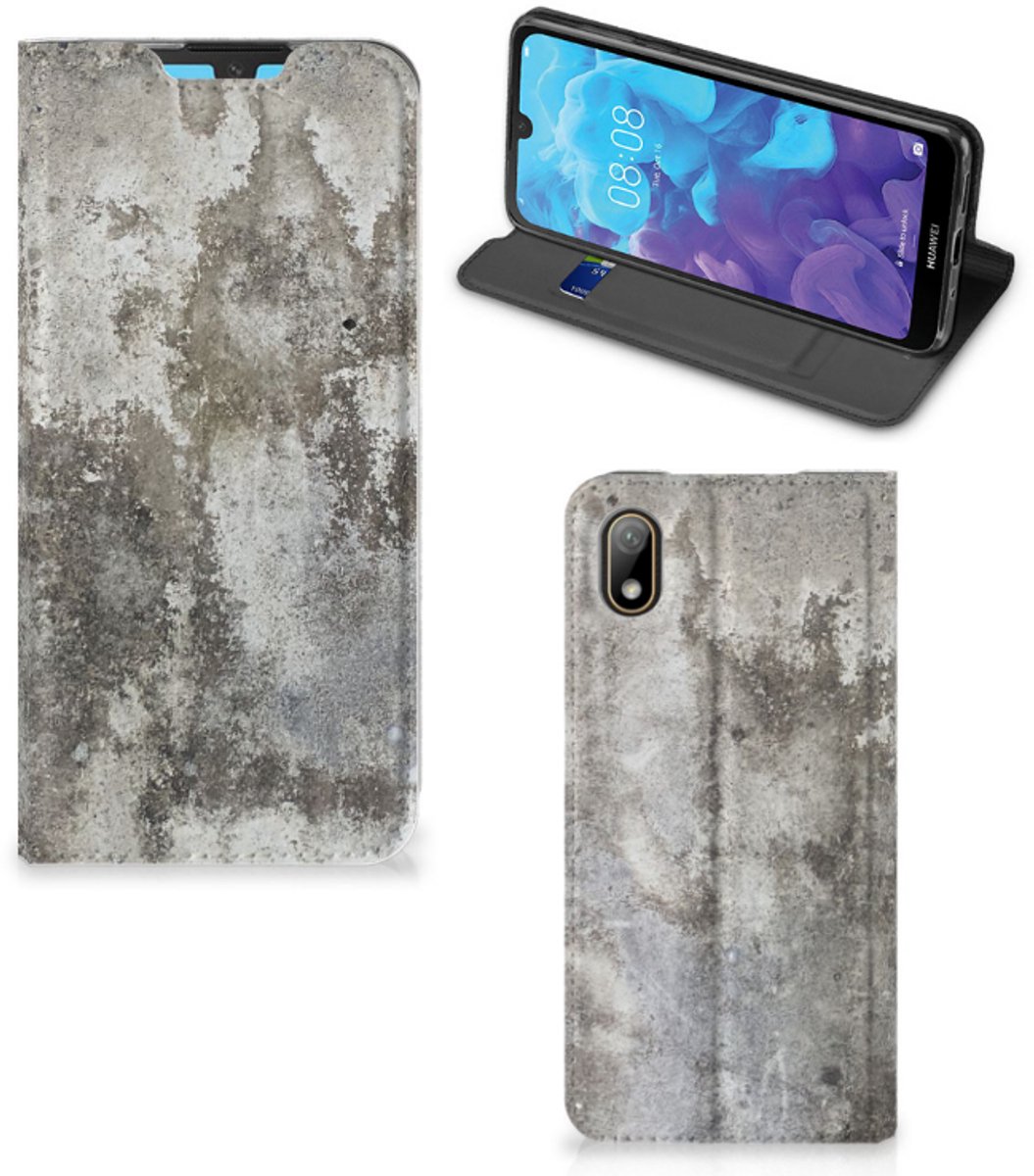 Huawei Y5 (2019) Standcase Beton Print