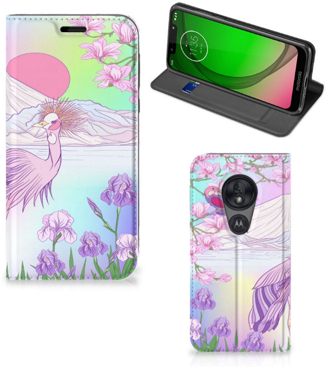 Motorola Moto G7 Play Hoesje maken Bird