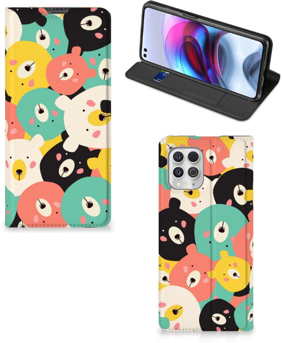 Motorola Moto G100 Magnet Case Bears