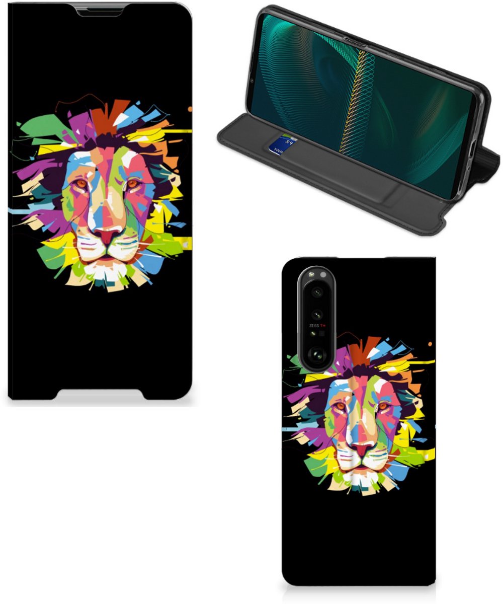 Sony Xperia 5 III Magnet Case Lion Color