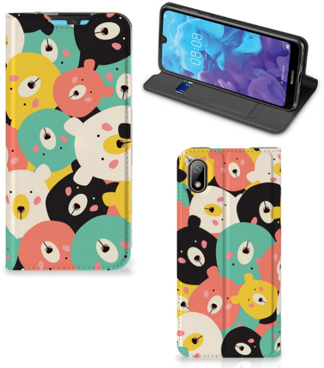 Huawei Y5 (2019) Magnet Case Bears
