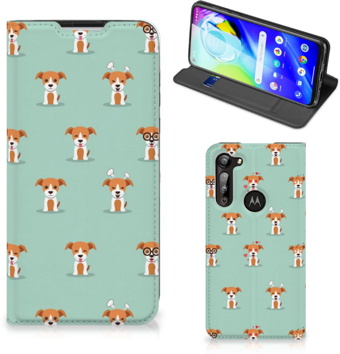 Motorola Moto G8 Power Hoesje maken Pups