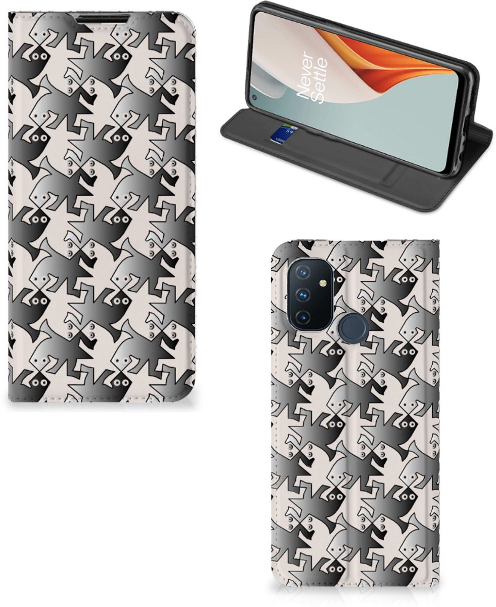 OnePlus Nord N100 Hoesje maken Salamander Grey
