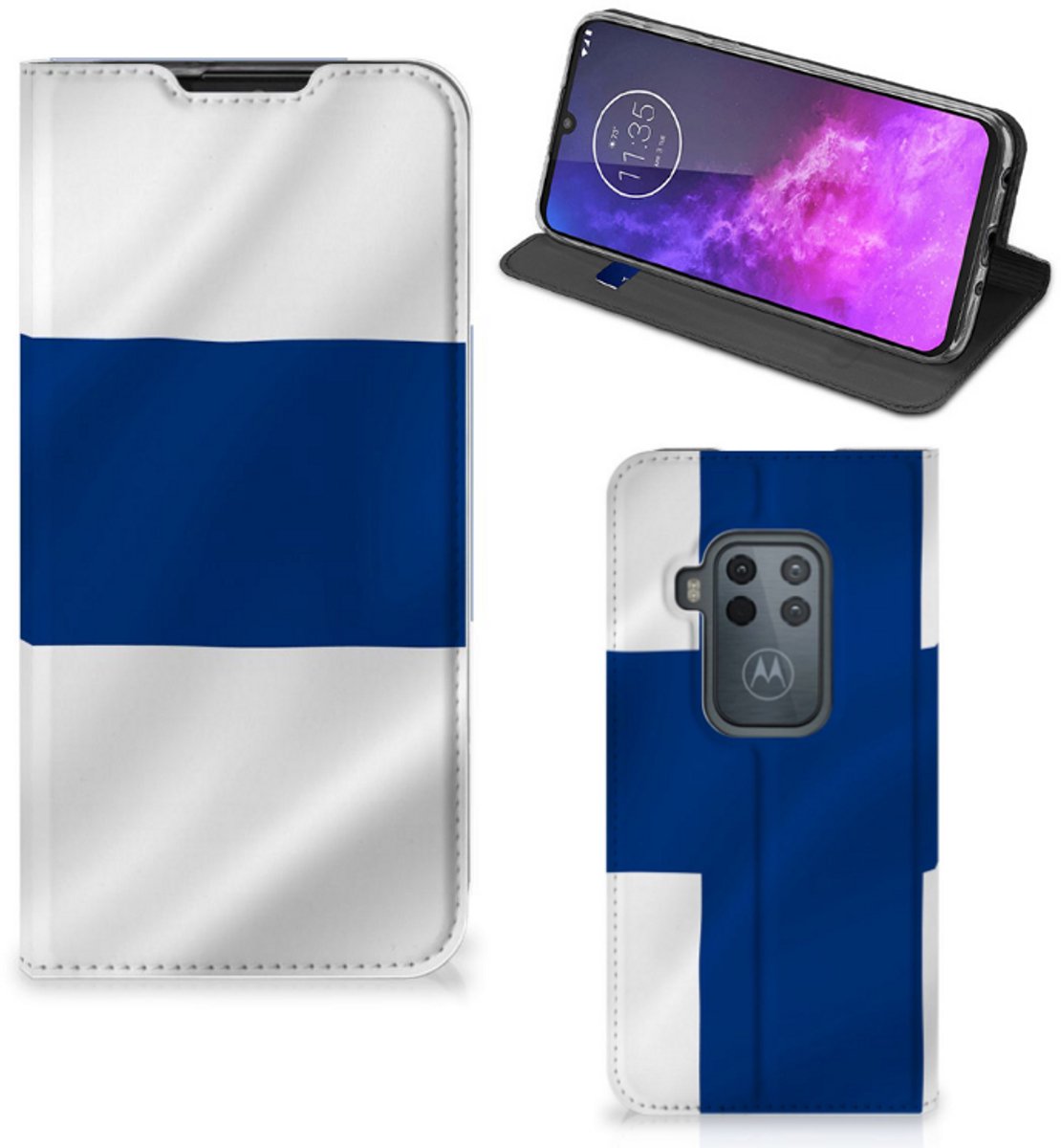 Motorola One Zoom Standcase Finland