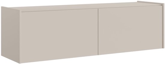 Selsey Magro – Hangend of staand TV-meubel, kasjmiergrijs, 140 cm