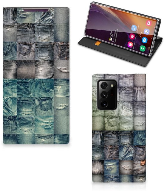 Coque de téléphone Samsung Galaxy Note 20 Ultra Bookcover Jeans