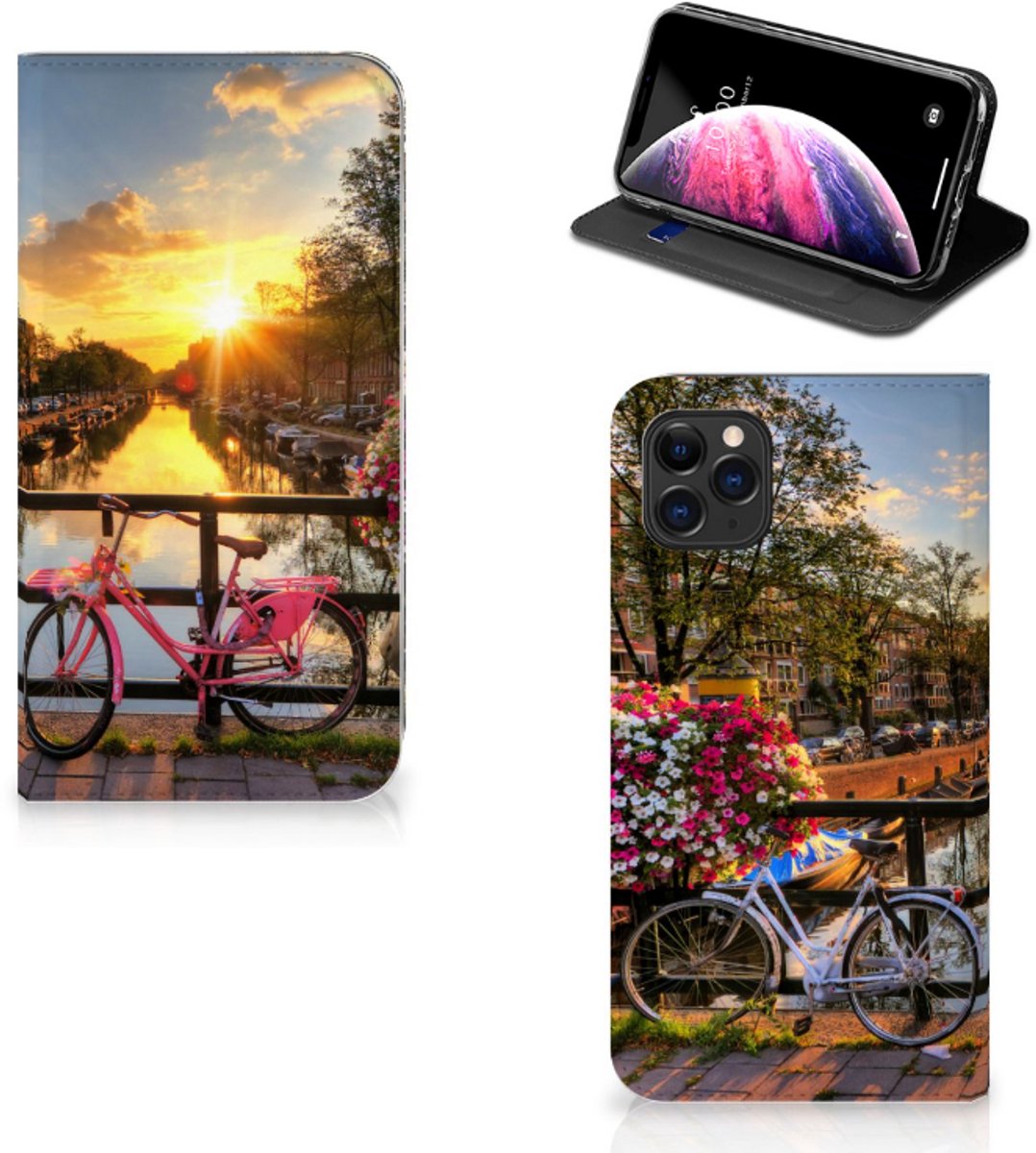 Apple iPhone 11 Pro Max Book Cover Amsterdamse Grachten