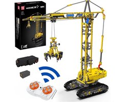 Mould King 17059 Toren Hijskraan bouwset | Radiografisch bestuurbare auto creator modelbouw | Educatief classic constructie speelgoed bouwpakketten voor kinderen & volwassenen | Accu niet geschikt voor Lego technic | Bouwdoos met 1731 bouwstenen
