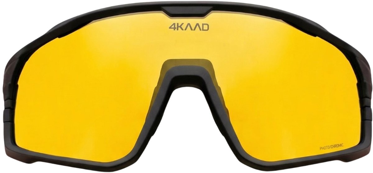 4KAAD SOLAYNE Photochromic Sportbril - Frame zwart - lens goud