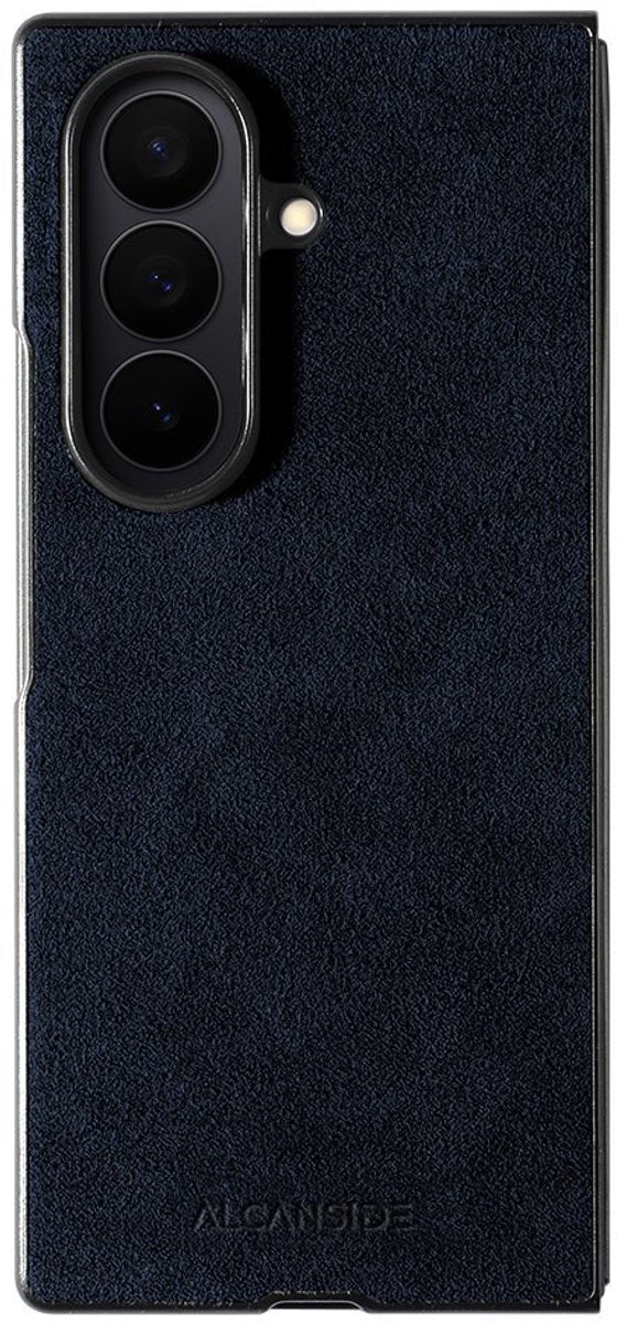 Samsung Galaxy Z Fold 7 - Alcantara Case - Navy Blue