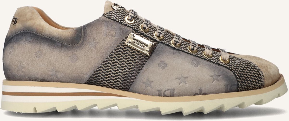 HARRIS Fdm Sneakers - Suède - Heren - Taupe - Maat 44