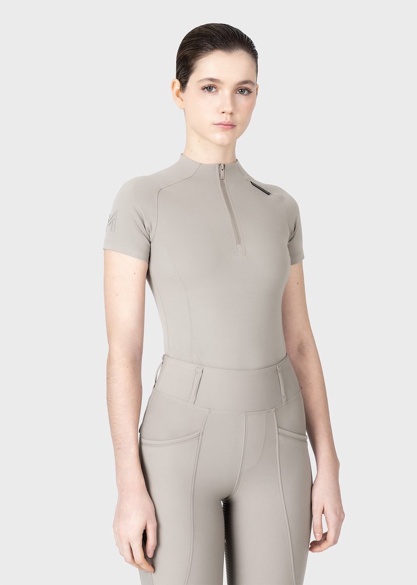 Maximilian Origin Short Sleeve Base Layer Dames S Soft taupe
