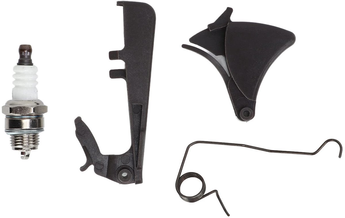 Dailygoods - Bougie Kit - Vervanging - Hoogwaardige kwaliteit - Geschikt voor Husqvarna 340 345 346XP 350 351 353 357XP 359 - Duurzaam - Inclusief 4 b
