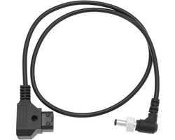 Dailygoods - D-Tap naar 5.5x2.1mm DC-voedingskabel - Professionele voeding - Zwart - Fotografie kabel - Ideaal voor videografie en monitoren