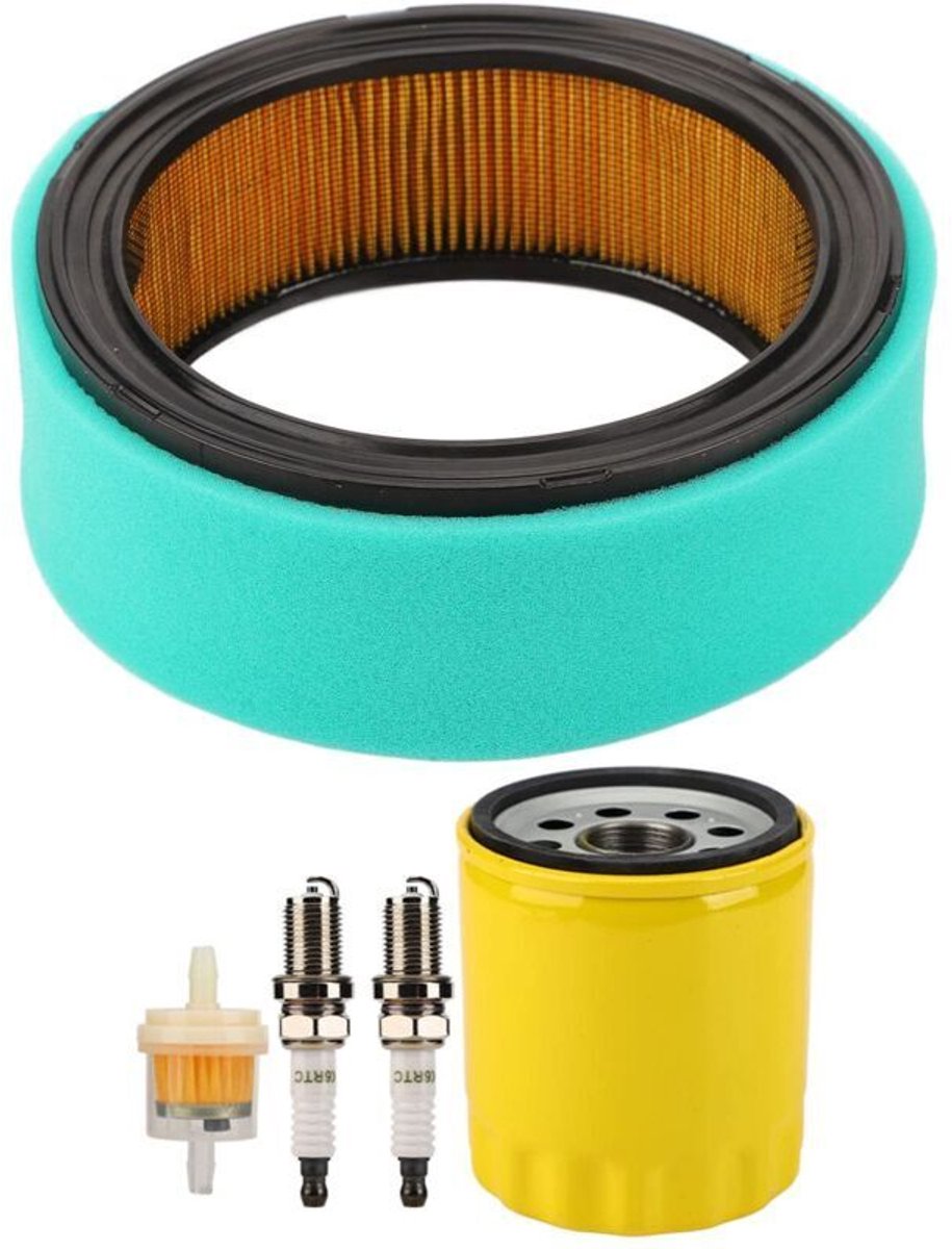 Geschikt voor luchtfilters voor Kohler CV18S CV23S CV20S CH22 CH23 grasmaaiers, inclusief luchtfilters, brandstoffilters en reserveonderdelensets.